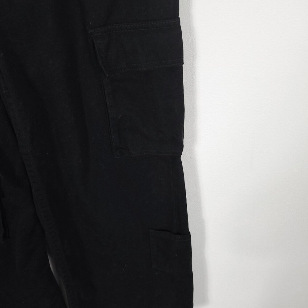 H&M Black Wide Leg Cargo Pants - Picture 3 of 8